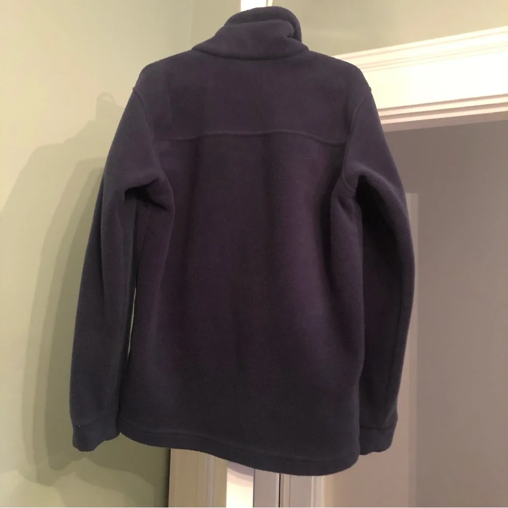 Columbia Kids Unisex Navy blue fleece jacket size small